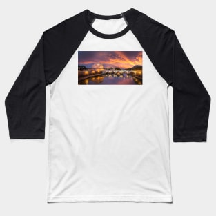 Castel Sant'Angelo in Rome, Italy Baseball T-Shirt